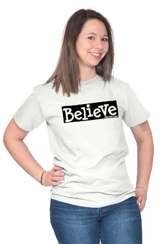 Believe Christian T Shirt