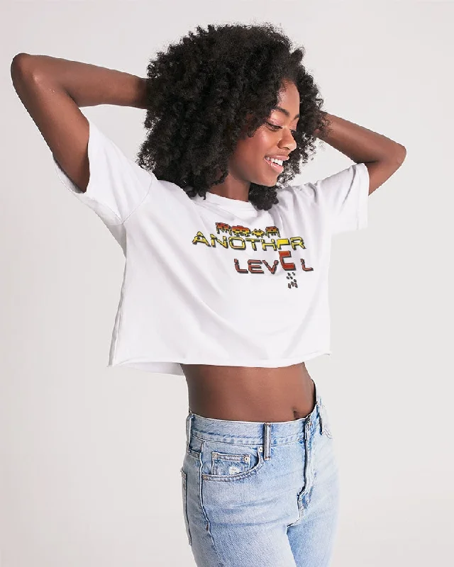 WHITE ZONE Women's Lounge Cropped Tee