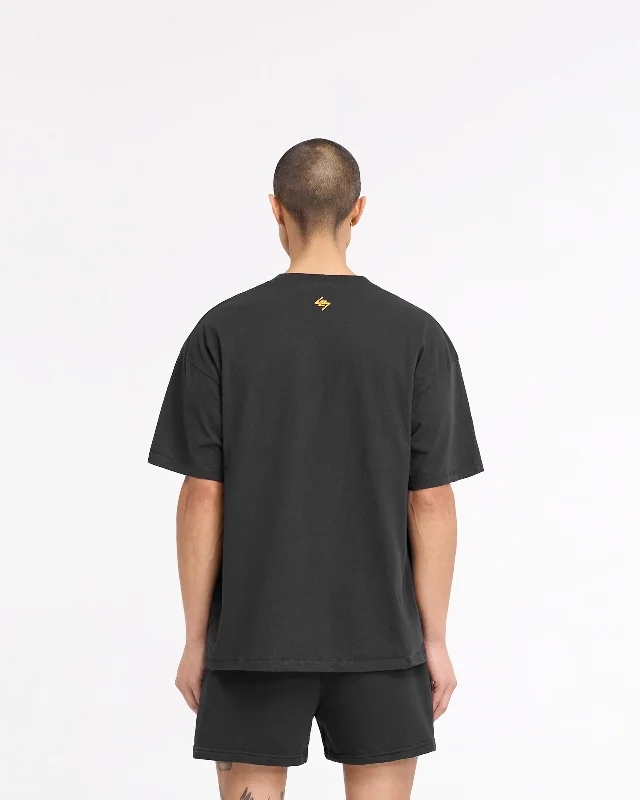 247 On His Shoulders T-Shirt - Off Black