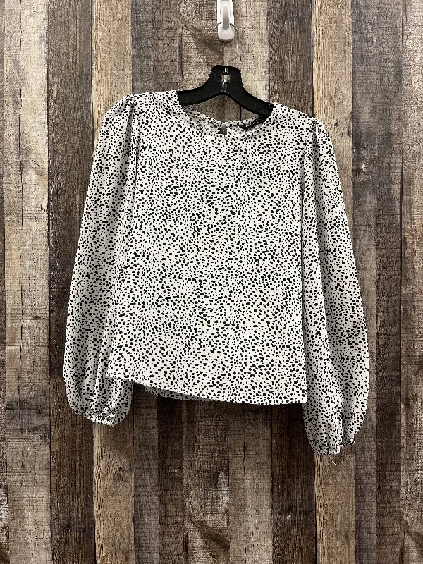 Blouse Long Sleeve By Shein  Size: S