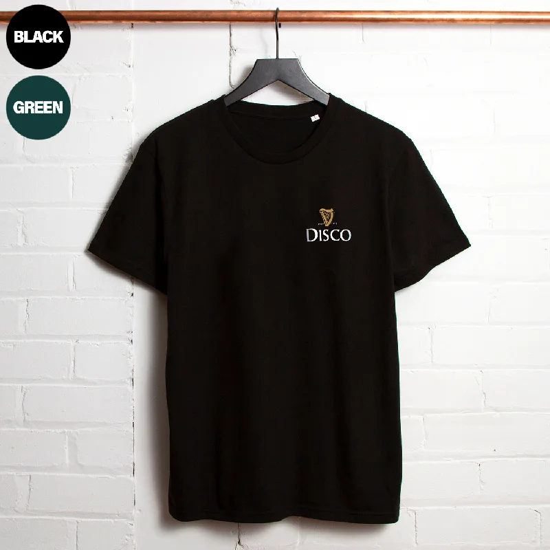 Crest Disco Harp - Tshirt - Black or Green