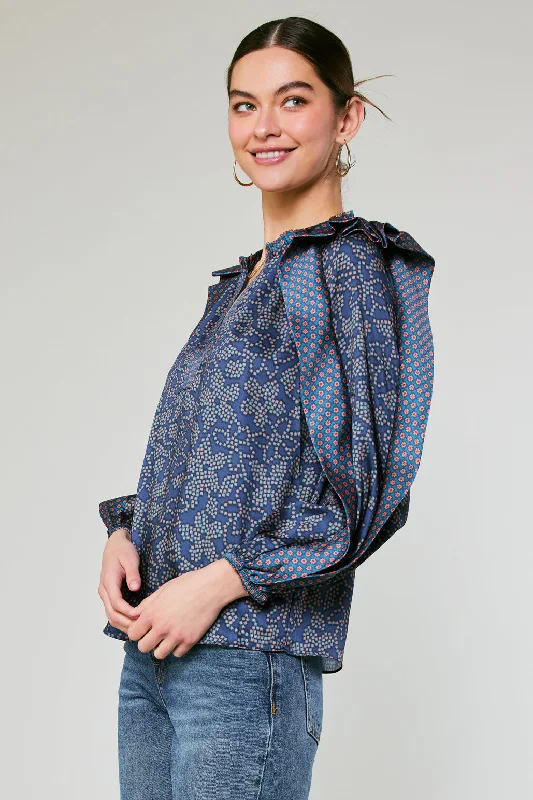 Floral Constellation Blouse