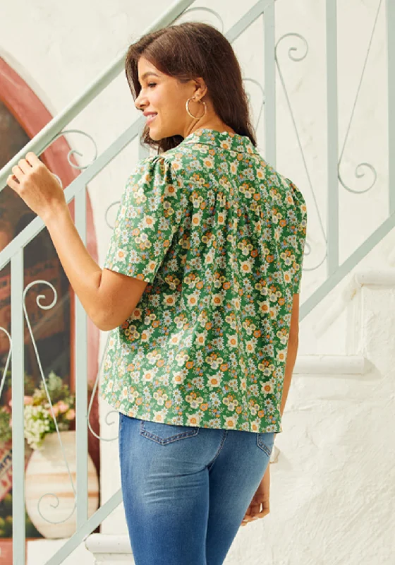 Made For Merriment Button-Up Top