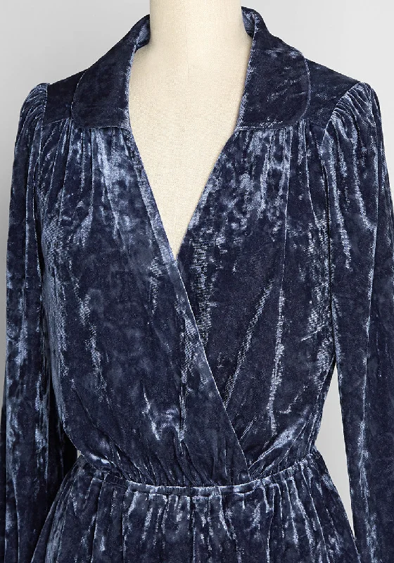 Peak Of Chic Velvet Top