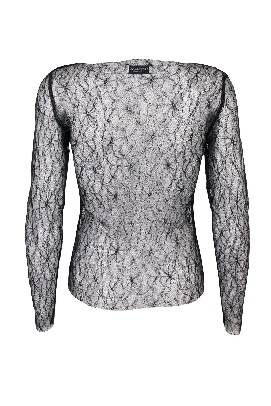 Desirella Lace Top (Black)