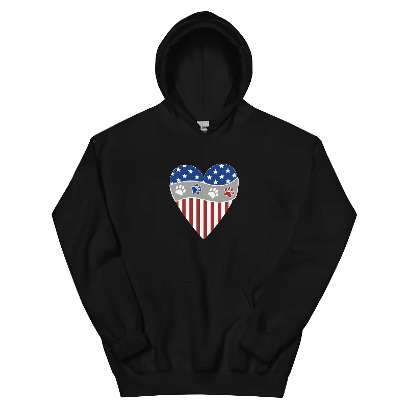 Patriotic Heart Hoodie