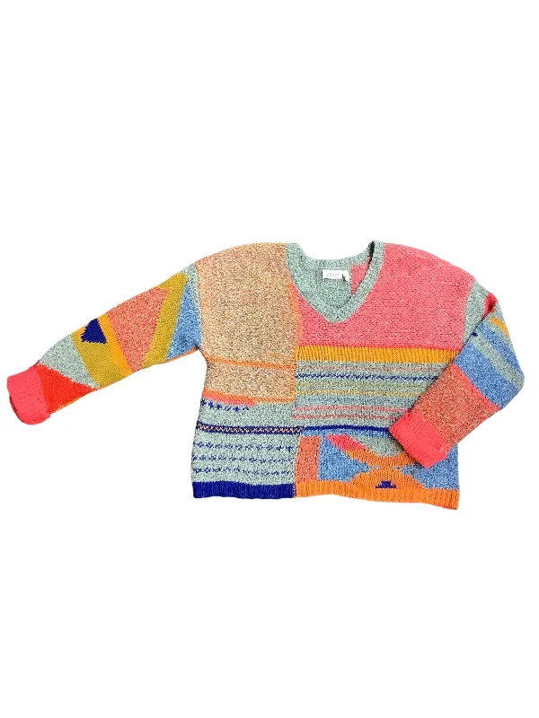 Sweater By Clothes Mentor In Multi-colored, Size: L