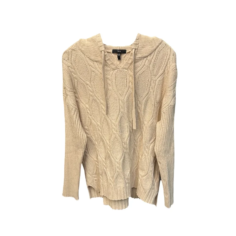 Sweater By Fate In Cream, Size: Xl