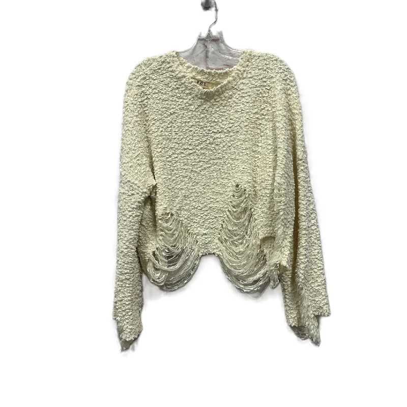 Sweater By Pol In Cream, Size: M