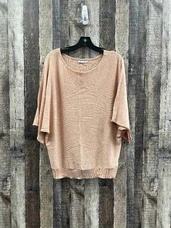 Sweater By Staccato In Orange, Size: L