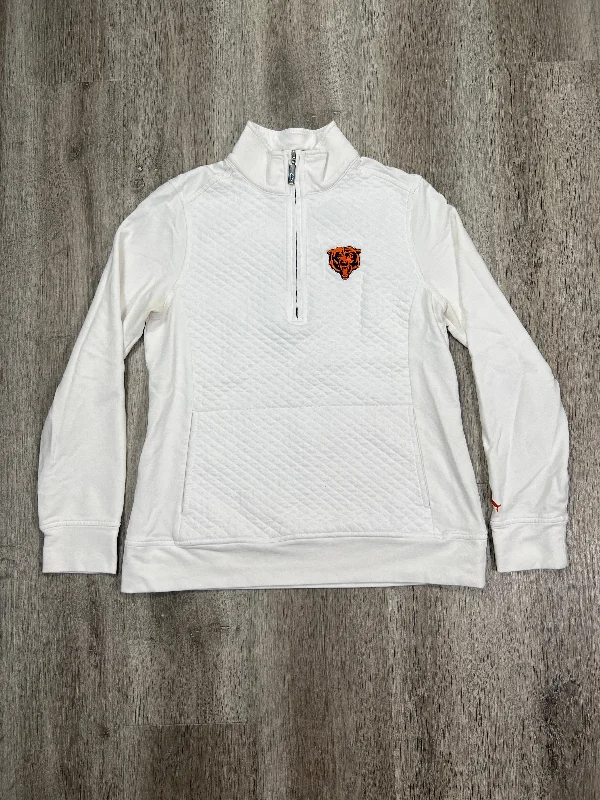 Sweatshirt Collar By Tommy Bahama In White, Size: S