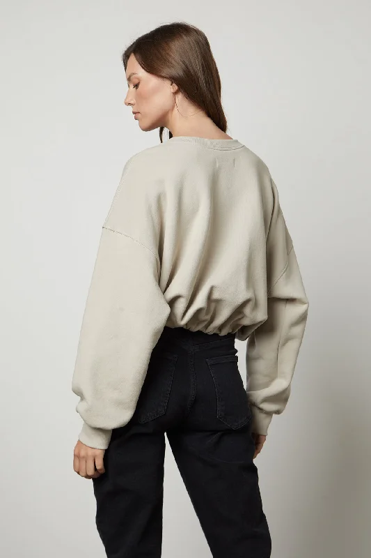 BOBBI CROPPED SWEATSHIRT