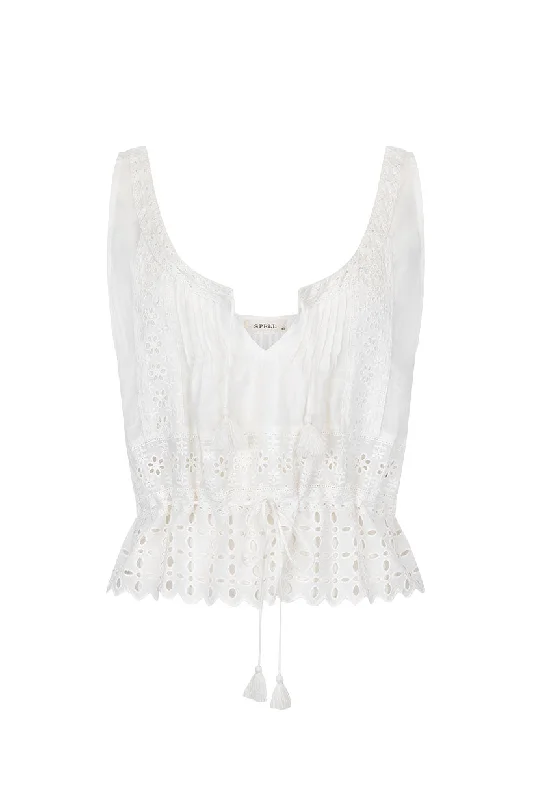 Love in the Afternoon Lace Cami