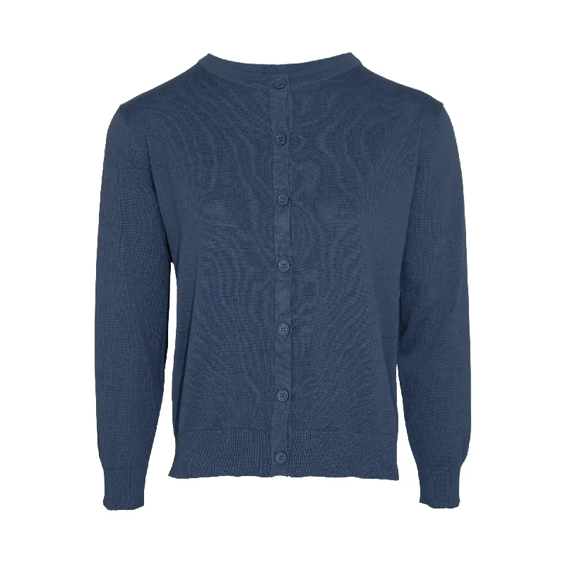 Ls  Ragland Plain Cardigan - Navy