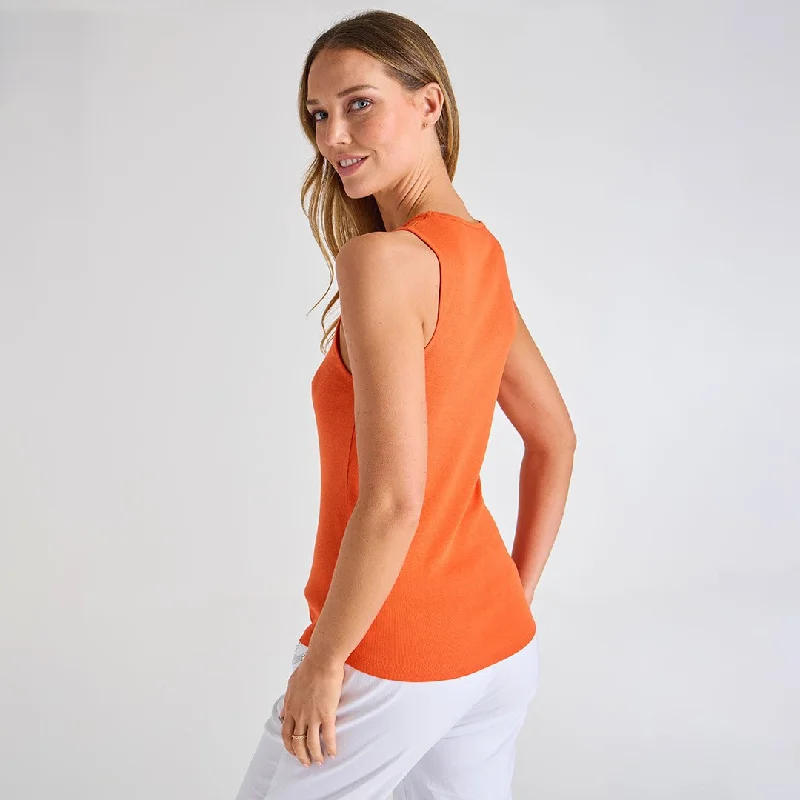 Ladies Orangeade Crew Neck Vest