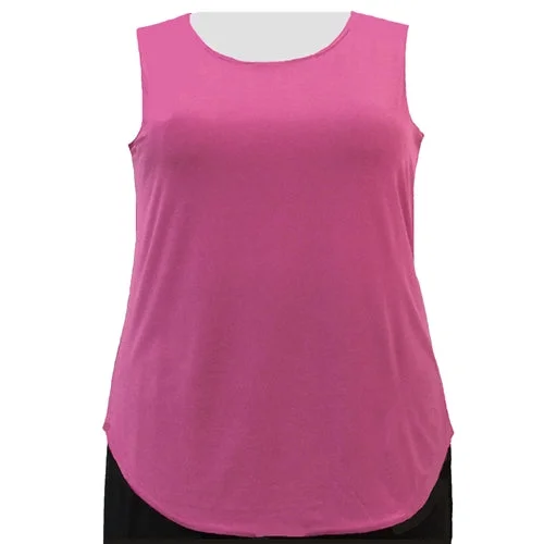 Pink Tank Top Women's Plus Size Tank Top