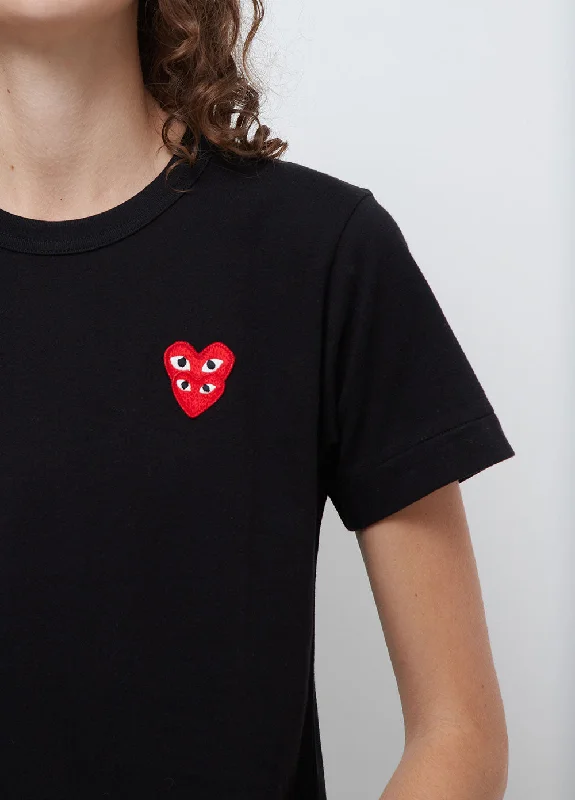 T287 Double Heart T-shirt