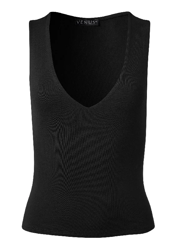 Racerback tank - Black