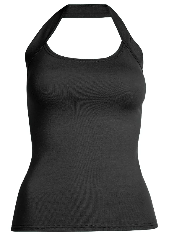 Easy halter top - Black